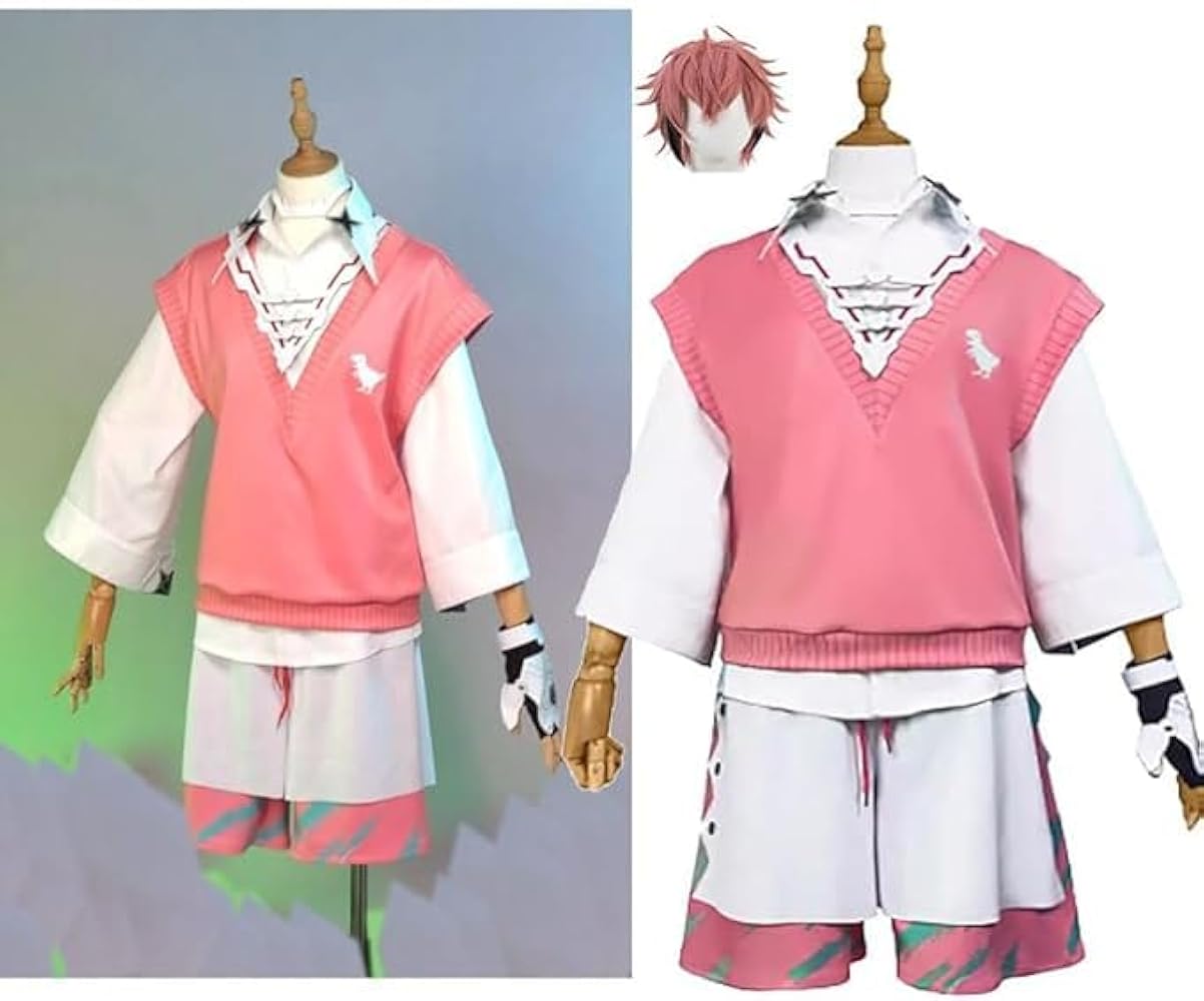 Amazon.co.jp: [LAKIcos]赤城ウェン コスプレ 衣装 変身前